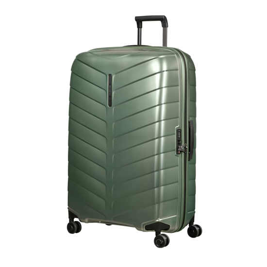 Слика на Куфер, 4 Тркалца,Тврд, Samsonite, ATTRIX SPINNER, 146120/A204, 55*81*32цм, Зелен