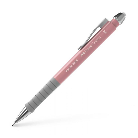 Слика на Патент молив, 0,5мм, Faber Castell, Apollo, 232501/232511, Розева