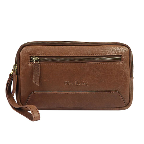 Слика на Торбичка,За на Рака, Кожа,2 Патенти,Pierre Cardin, 28002YS12,21*14*6цм,С.Кафеава