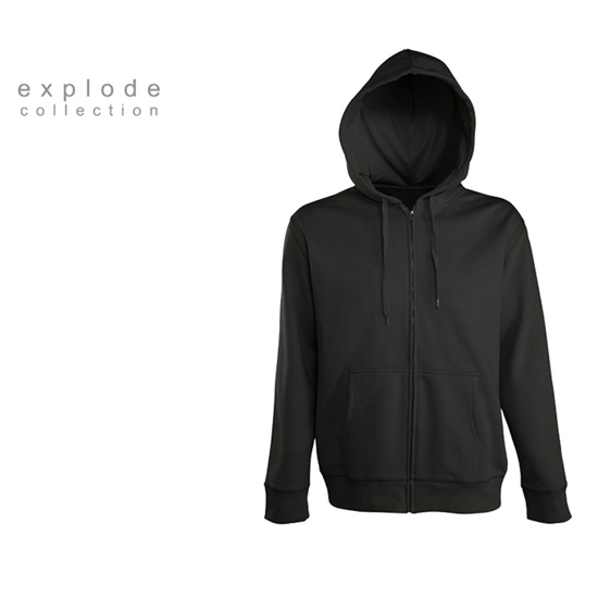 Слика на Дуксер Со Патент И Качулка 52.006.10-M Winner Црна