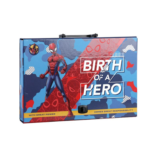Слика на Куферче, За Школски Прибор, А4, Spiderman, 24,5*31,5*5см,Best Buy,Academy,326260