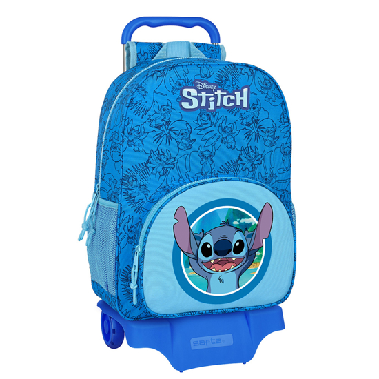 Слика на Ранец, 2 Тркалца, Stitch, 2 Патенти, Safta, 612388313, 42*33*14цм