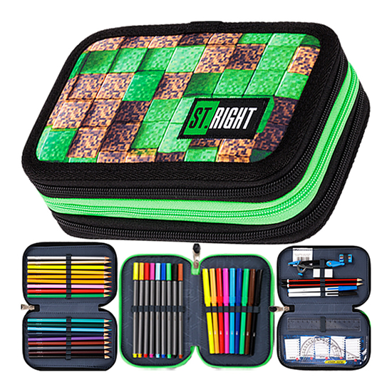 Слика на Несесер полн, Pixel Cubes, 3 Патенти , Mjw, St.Right, 5903235666902, 13*19*7цм