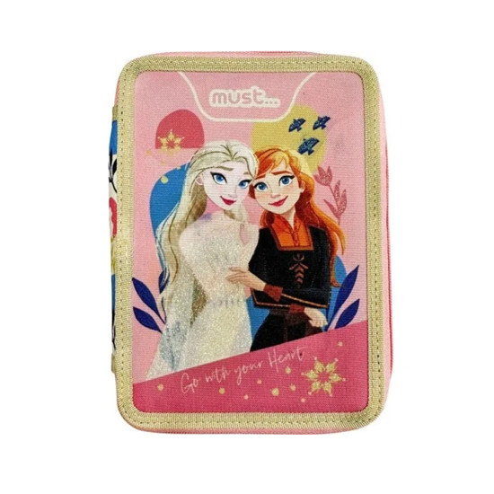 Слика на Несесер полн, 2 Патенти, Must, Frozen 2 go with your heart, 000563466, 15*21*5цм