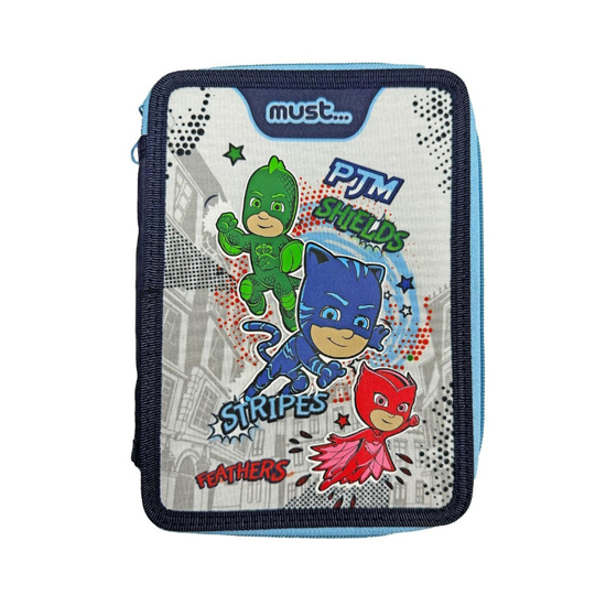 Слика на Несесер полн, 2 Патенти, Must, PJ Masks anyone can be a hero,000484277,15*21*5цм