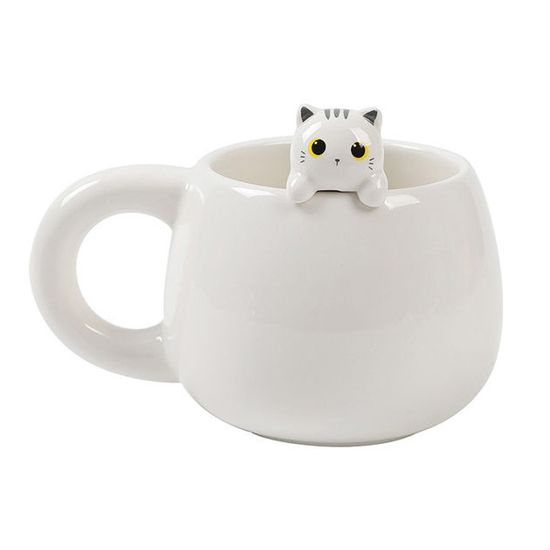 Слика на Шолја, Карамичка , White Cat , i-Total, XL2525A, Бела 