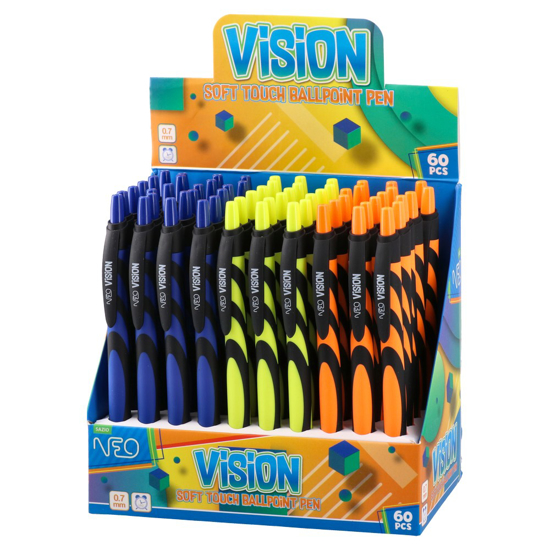 Слика на Пенкало Хемиско, Vision, 0,7 mm, Statovac, Sazio, 116031, Сина
