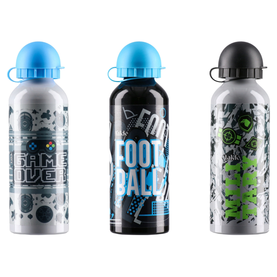 Слика на Шише за Вода, Алуминиумско, 500 ml, Statovac, Alu Flowy, 141002, Boy Mix