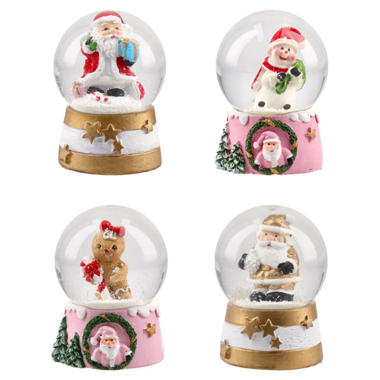 Слика на Украс, Новогодишен, Кугла мала, Statovac, Snowy 10, 760123, Пастел микс