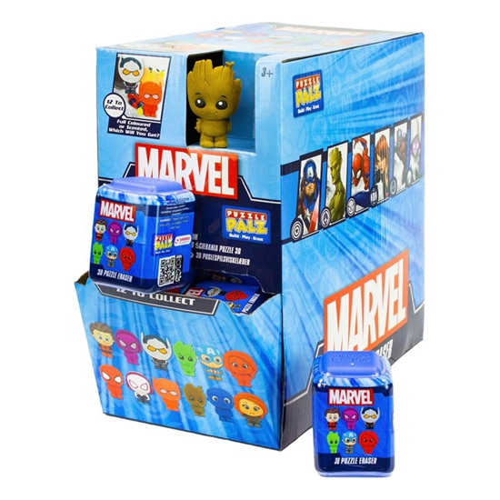 Слика на Гума за бришење, Сет 1/30, Puzzle, Marvel, MAR-6316-CDU-TCE