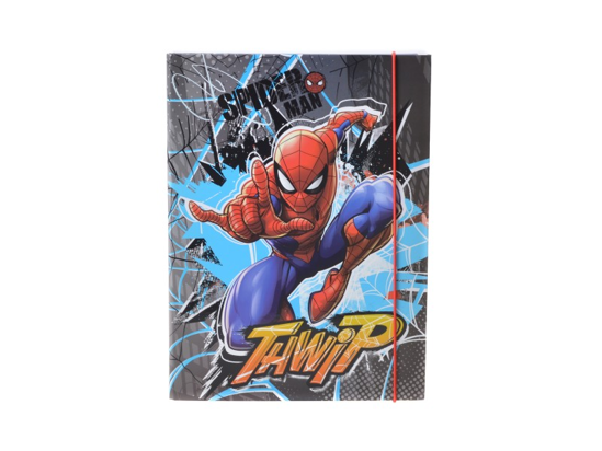 Слика на Папка, Со ластик, Spider-Man, 4цм, А4, Statovac, Oxford, 326270