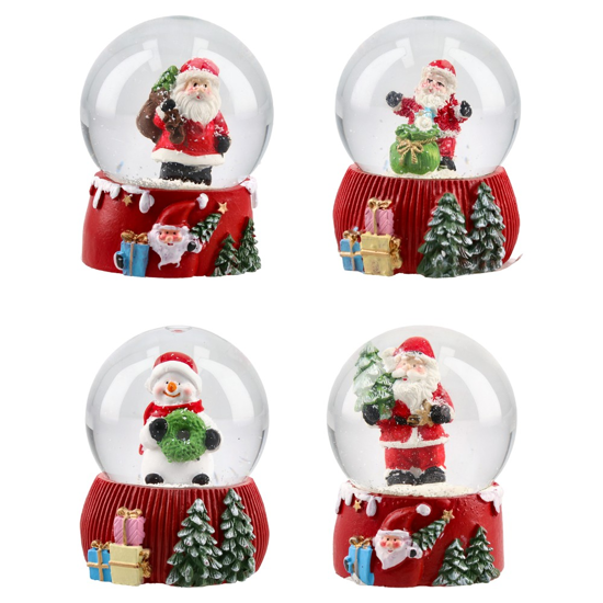 Слика на Украс , Новогодишен , Кугла, Средна, Festa, Snowy, 760125, Микс