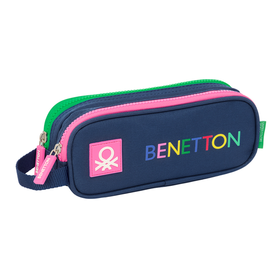 Слика на Несесер Празен , Benetton "Damero", 2 патенти , Safta, 812550513, 21*8*6цм
