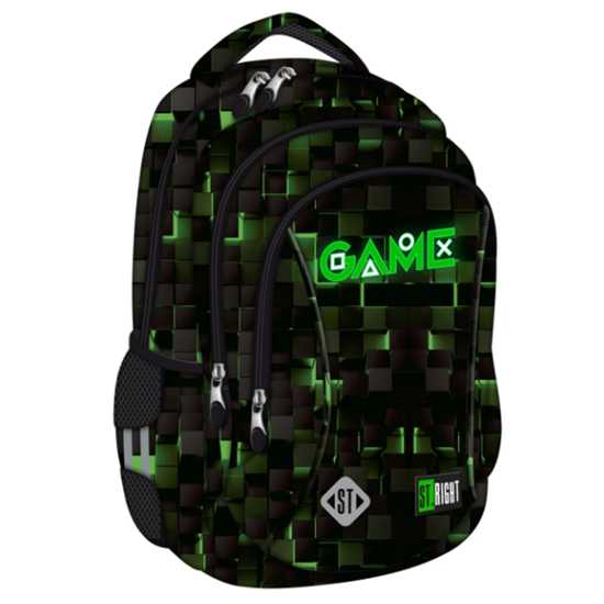 Слика на Ранец, Green Game , 4 Прегради, Mjw, St.Right, 5903235681516