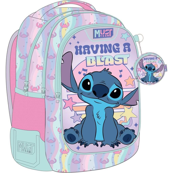 Слика на Ранец, Lilo&Stitch Having a Blast,3 патент ,Diakakis , Must,000564812,32*43*18цм