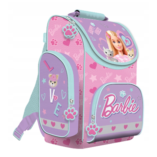 Слика на Ранец, Barbie , 3 прегради, Bambino, 5903235669637, 36*27*16цм