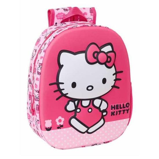 Слика на Ранец, Предучилишен , Hello Kitty 3D, Safta, 622570890, 27*33*10цм