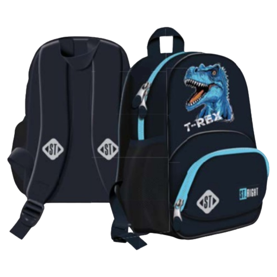 Слика на Ранец, Предучилишен, Blue T-Rex, Mjw, St.Right, 5903235683589