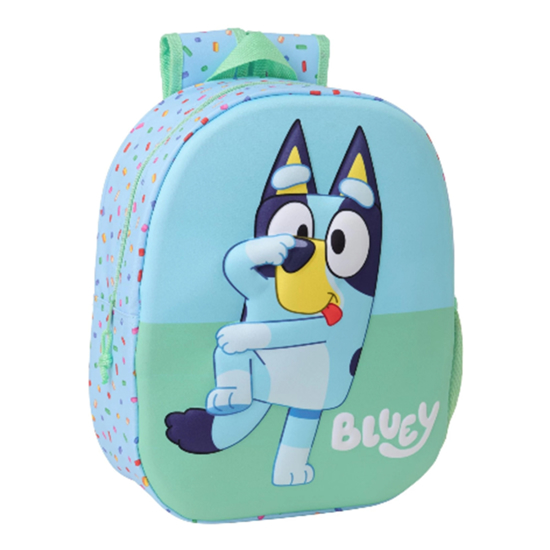 Слика на Ранец, Предучилишен, Bluey 3D, Safta, 622589890, 27*33*10цм