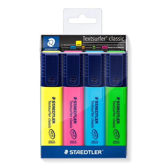 Слика на Текст Маркер, 1/4, 1-5мм, Staedtler, Textsurfer® classic, 364 P WP4