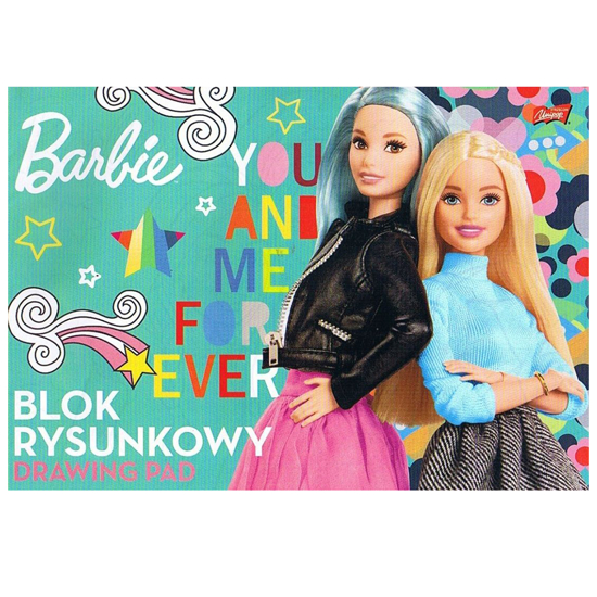 Слика на Блок за цртање, Barbie, А4, 20 листа, Bambino, LG-A4X-K020-5XX-5216-ZX