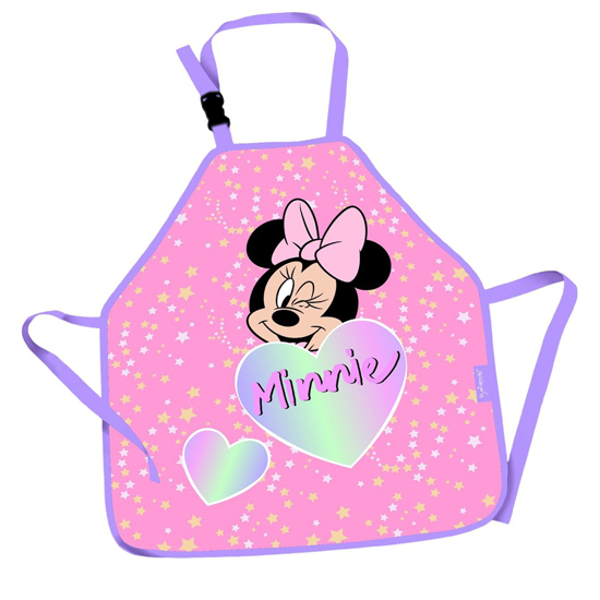 Слика на Престилка , Детска, Minie mouse, 41,5х49cm , Bambino, 5903235650253, Розева