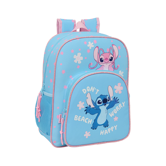 Слика на Ранец, Stitch "Happy", 38 цм , Safta, 612588640, Сина Пастелна 
