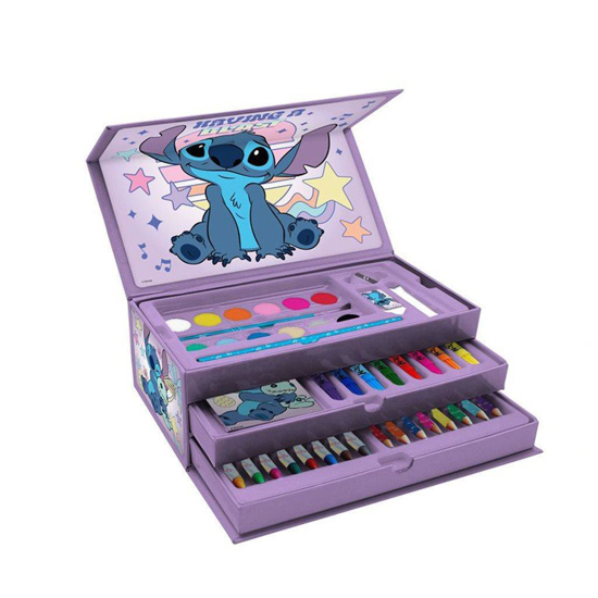 Слика на Детско Куферче, Lilo&Stitch, Diakakis , 000564903, 28*13*14цм, Виолетова