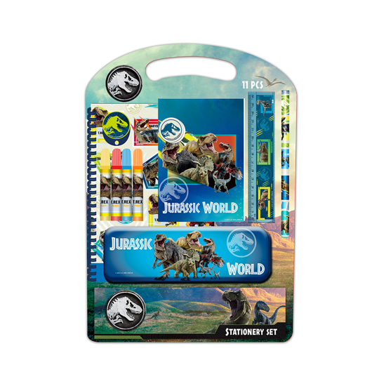 Слика на Сет за цртање, Jurassic World, 11 парчиња, Safta, 312463779