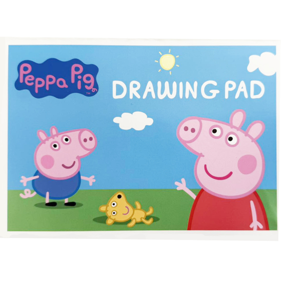 Слика на Блок за цртање, Pepa Pig, А5, 30 листа, Bambino, Q-LG-A5X-K030-5XX-5165-ZX