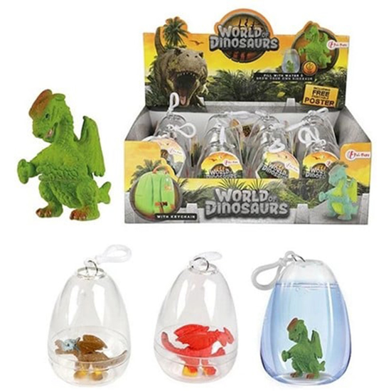 Слика на Играчка/Приврзок за клучеви,World of dinosaurus, 12,5*6,5 цм ,Dino Toys,TT35117Z