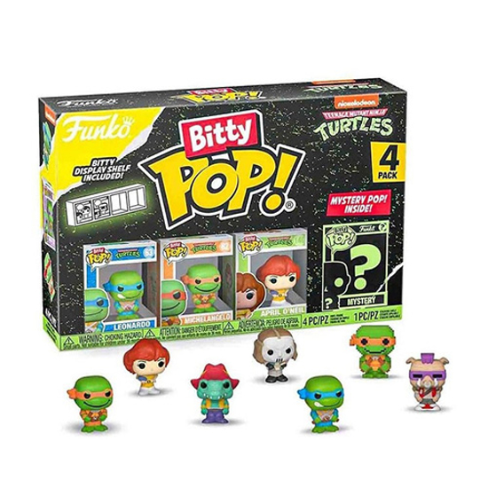 Слика на Играчка фигура, Ninja Turtles Leonardo,Сет 1/4, Dino Toys , Bitty POP!, FBP71507