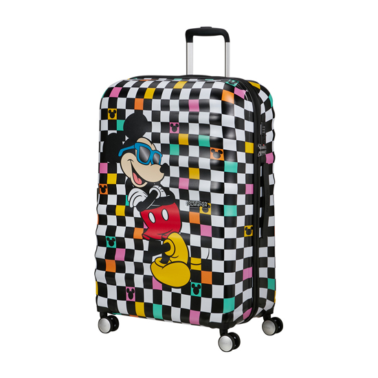 Слика на Куфер, 4 Тркала, Тврда, Mickey, А.Т.,Wavebreaker Disney, 152579/А080, 40*55*20цм