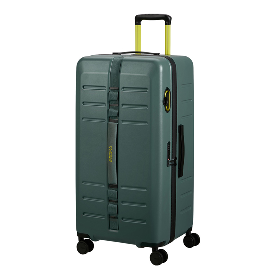 Слика на Куфер, 4 Тркала, Тврда, А.Т., Trailon Trunk, 152543/1257, 40*80*38цм, Зелена
