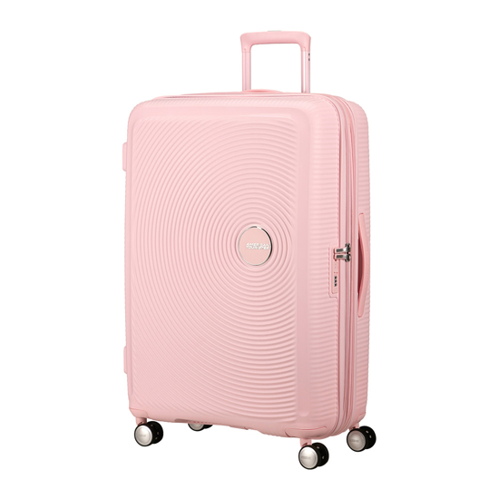 Слика на Куфер, 4Тркала,Тврда, A.T, Soundbox spinner, 88474/8959, 51*77*29, Пастелно Розе