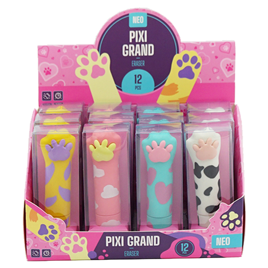 Слика на Гума, За бришење, Во форма на шепа, Paw, Statovac, Pixi grand, 104146, Микс
