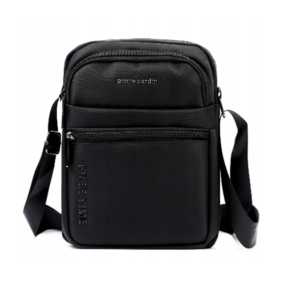 Слика на Торбичка,За на рамо, Машка,Синтетика,Pierre Cardin, 2061 alan09, 18*25*6цм, Црна
