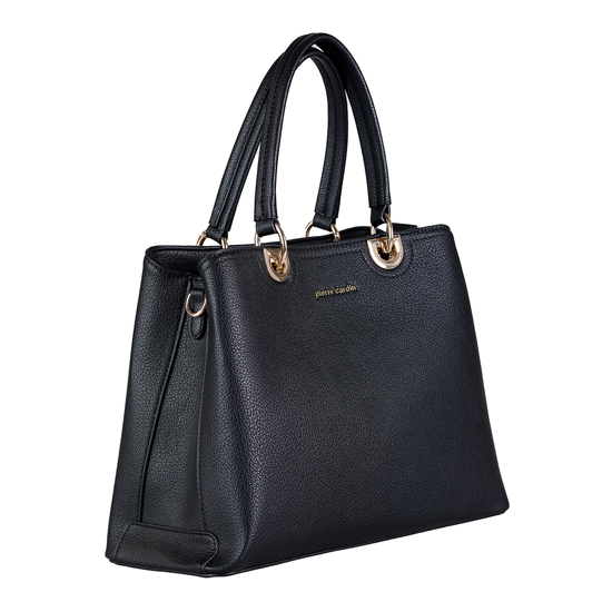 Слика на Чанта, Женска, Еко кожа, Pierre Cardin, 33662 gn48, 31*24*14цм, Црна