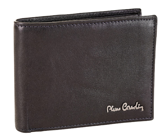 Слика на Паричник, Машки, Кожен, Pierre Cardin, 8805 tilak100, 12*9,5*2цм, Црна