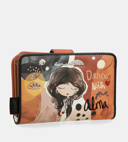 Слика на Паричник, Dance with your Alma, RFID, Anekke, 40709-902, 14*10*3цм