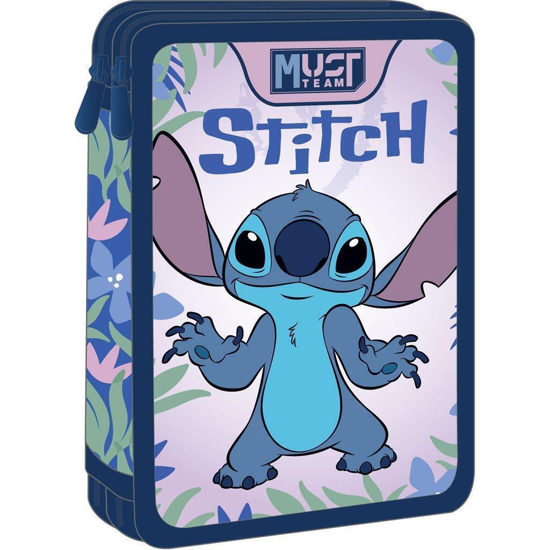 Слика на Несесер Полн,Lilo&Stitch Flowers, 2 Патенти ,Diakakis , Must,000565022,15*21*5цм