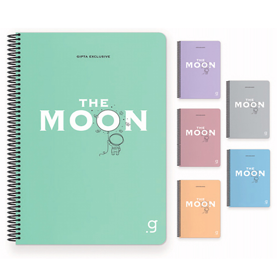 Слика на Тетратка , Со Спирала, А4, Коцка, 80 Листа, 80 гр, Gipta, МООN, 6957