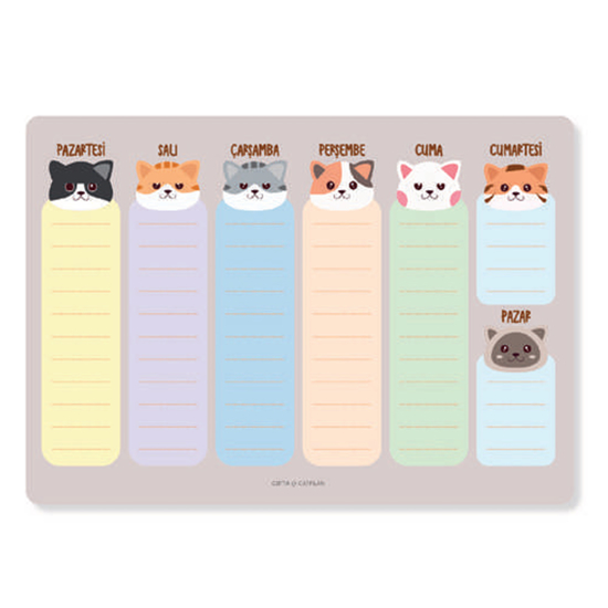 Слика на Нотес , 17х24, Планер , Gipta, CATPLAN, 7325