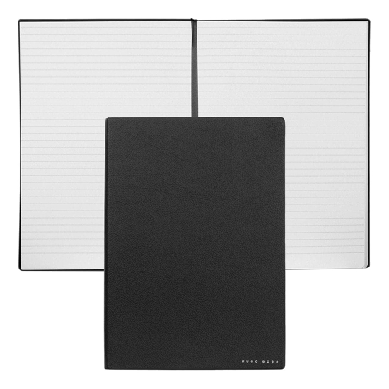 Слика на Нотес, Б5, 80гр, 80Листа, Со линии, Hugo Boss, Essential, HNB121AL, 17,6*25*1цм
