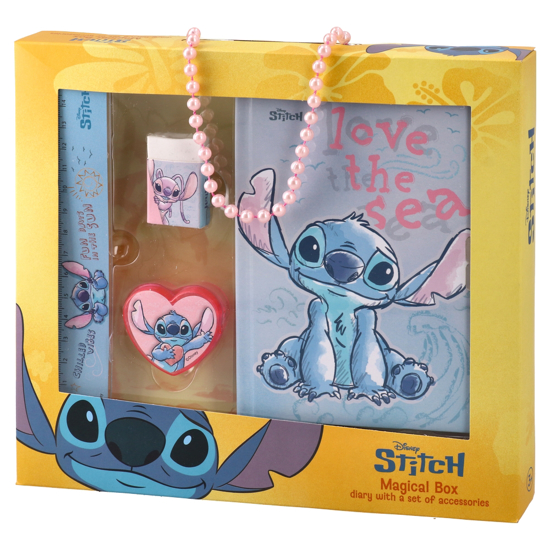 Слика на Дневник, Со острилка, гума, линијар, Stitch, Statovac, Best buy, 325021