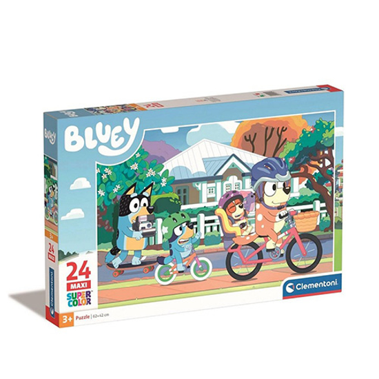 Слика на Сложувалка, 24 парчиња, +3, 27х40 цм, Dino Toys , Bluey, C24234