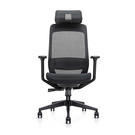 Слика на Стол,6241А,штоф седало,мрежа црна+пот.глава,мех. во 3позиции со лизгачко седало,