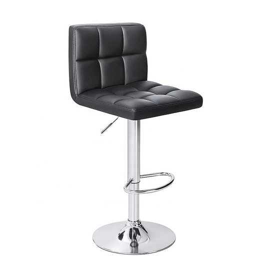 Слика на Стол , Барски, Метална Оска, Кожен, BS-102