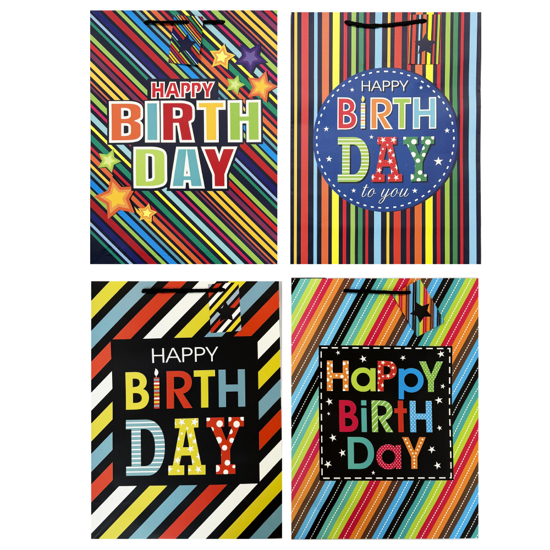 Слика на Кеса, Украсна, J, HB-3 роденденска HAPPY BIRTHDAY