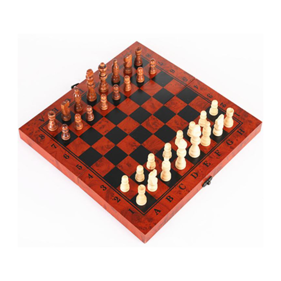 Слика на Друштвена Игра, Шах,Дама и Табла, 34*17*4,8 цм, 3 In1 , 3434RW